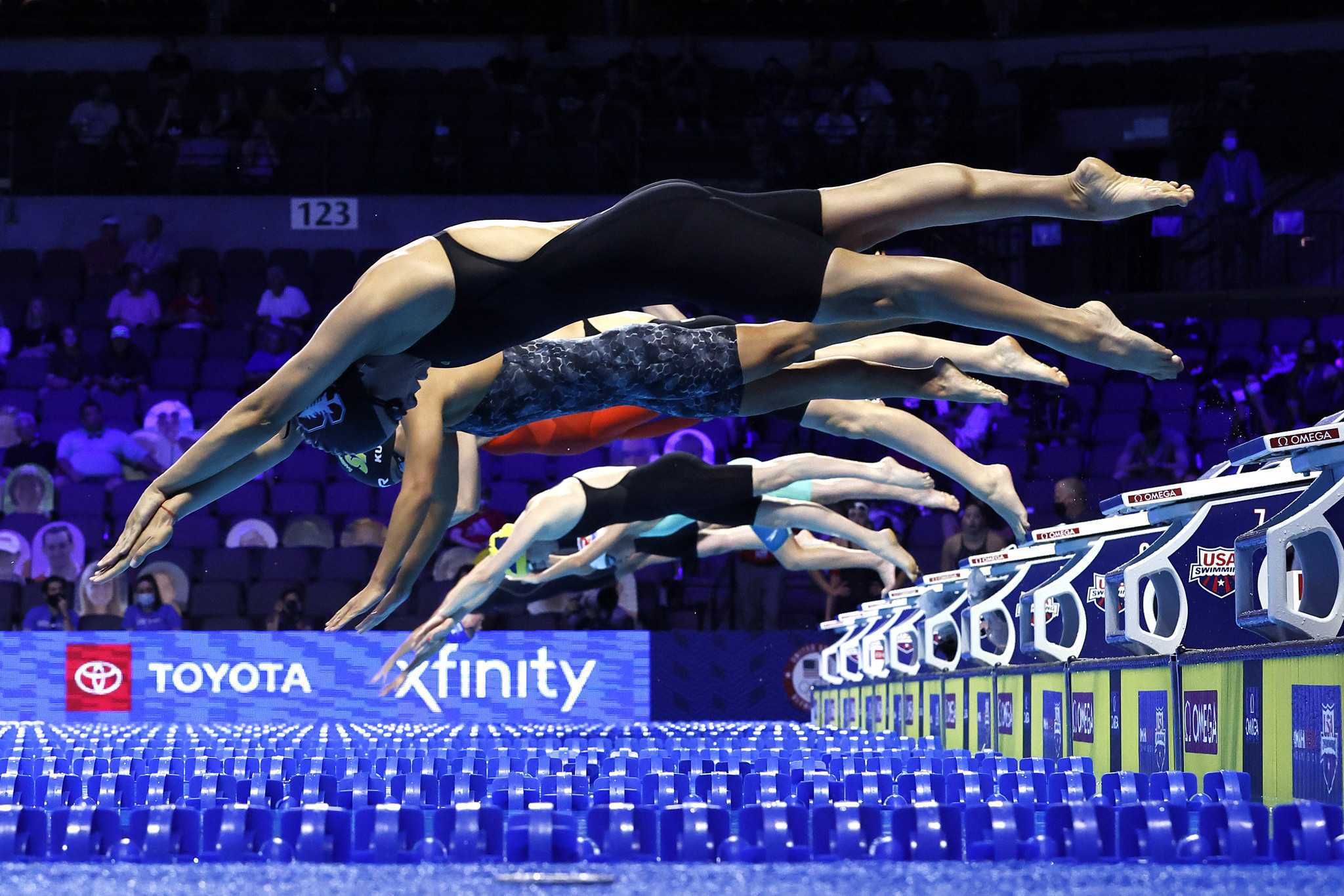 Gormley competed in the United States Olympic swimming trials last year prior to the Tokyo 2020 Olympics ©Getty Images