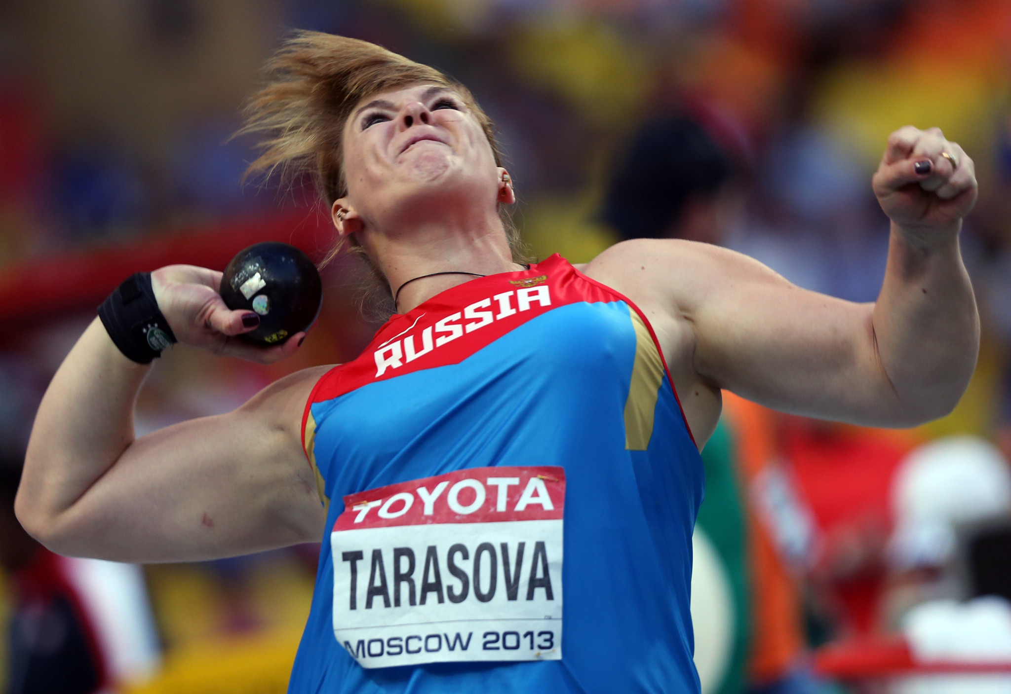 Tarasova's seventh-place finish at the World Athletics Championships in Moscow in 2013 has also been disqualified ©Getty Images