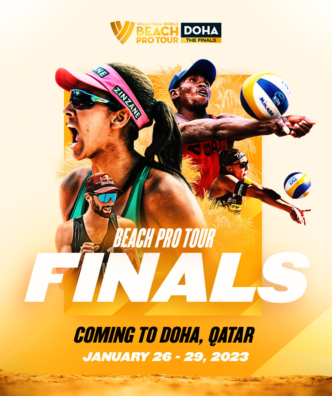 Doha is set to stage the Beach Pro Tour Finals for three consecutive years ©Volleyball World