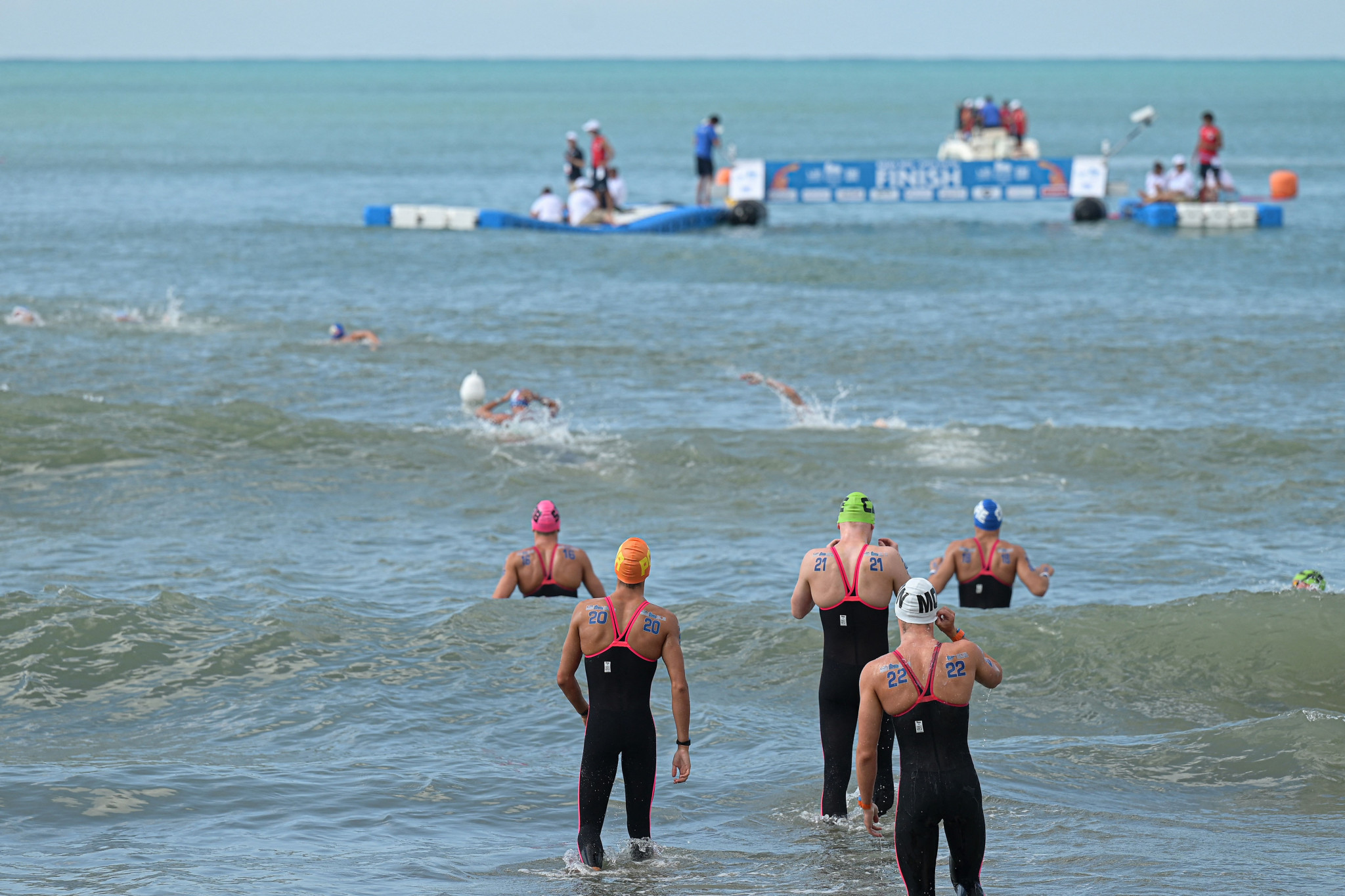Italy and the Netherlands had earlier claimed golds in the men's and women's five kilometres open water events ©Getty Images