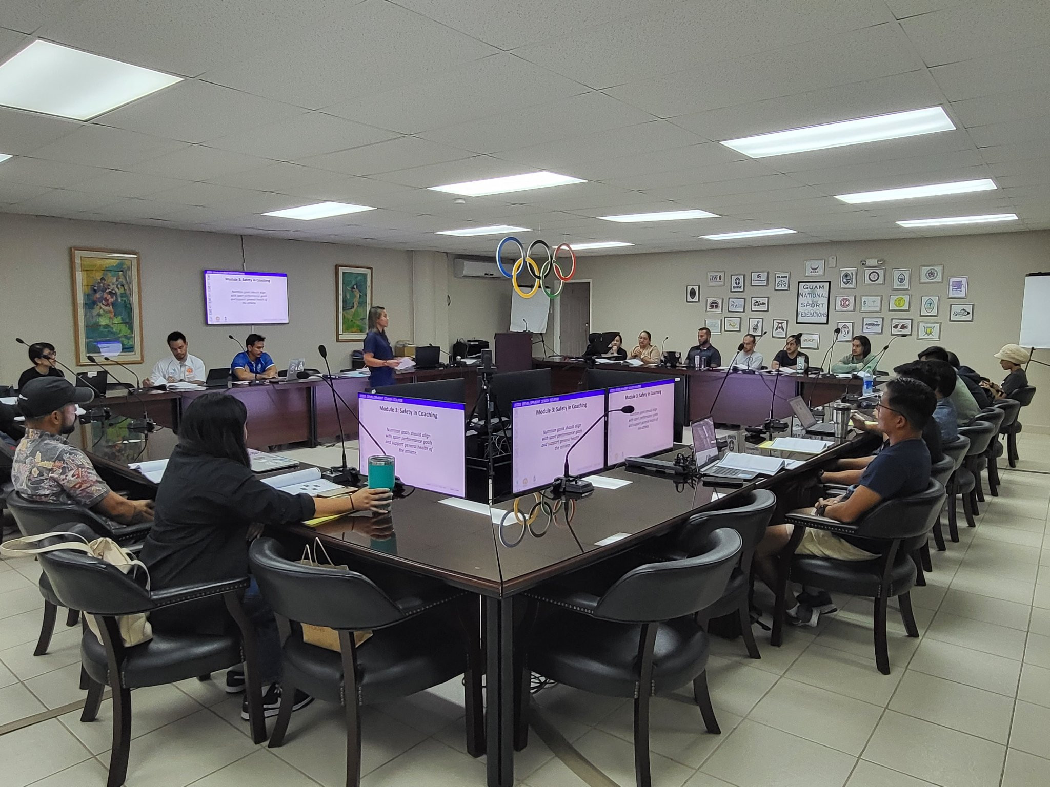 Guam NOC delivers OSEP course targeting coach development for first time since COVID-19 pandemic