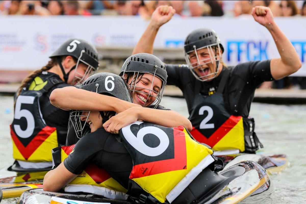 Germany clinch men's and women's double at ICF Canoe Polo World Championships