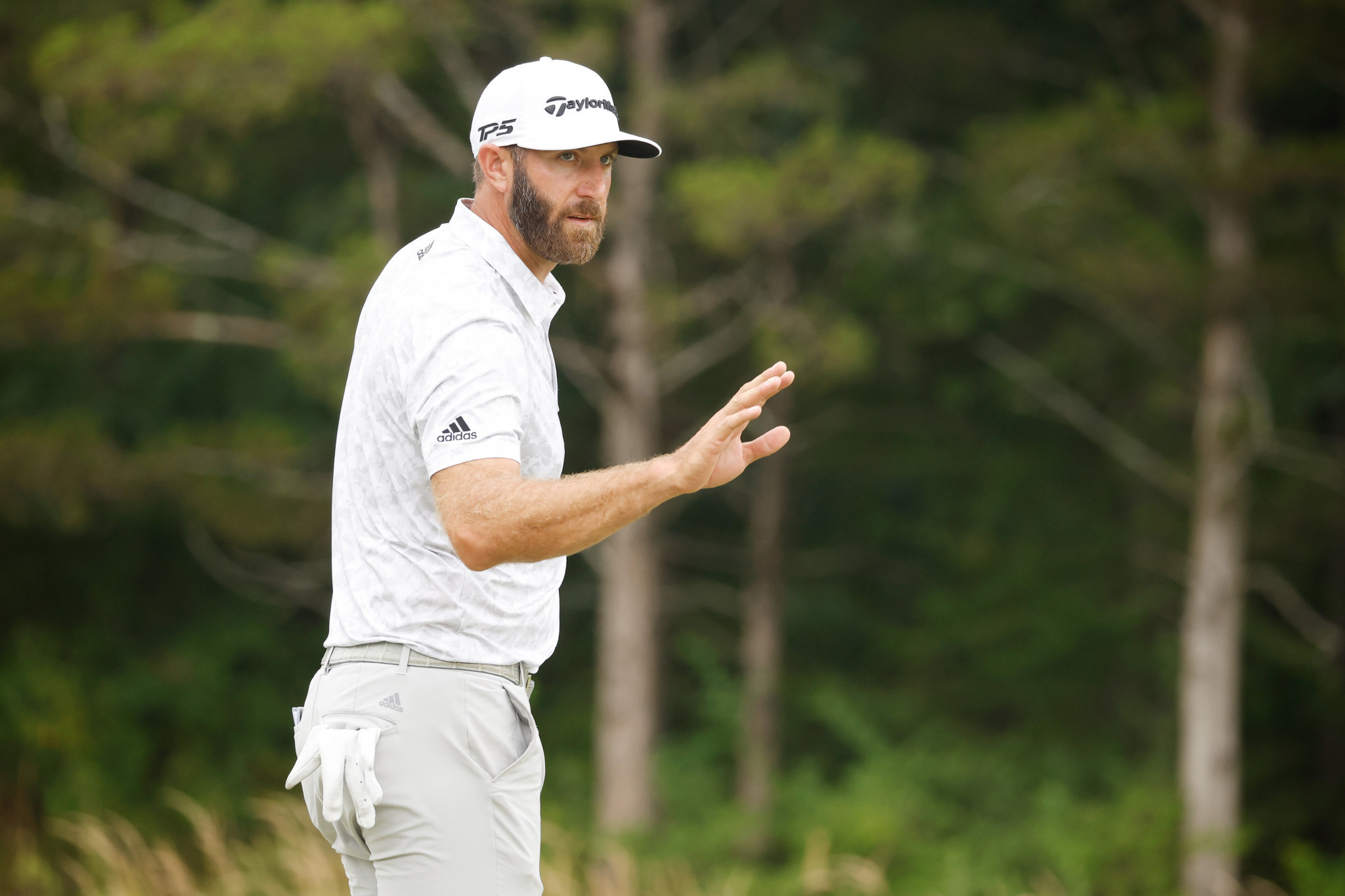 Dustin Johnson is one of many golfers to be banned from the PGA Tour after joining the Saudi-backed LIV Golf series ©Getty Images