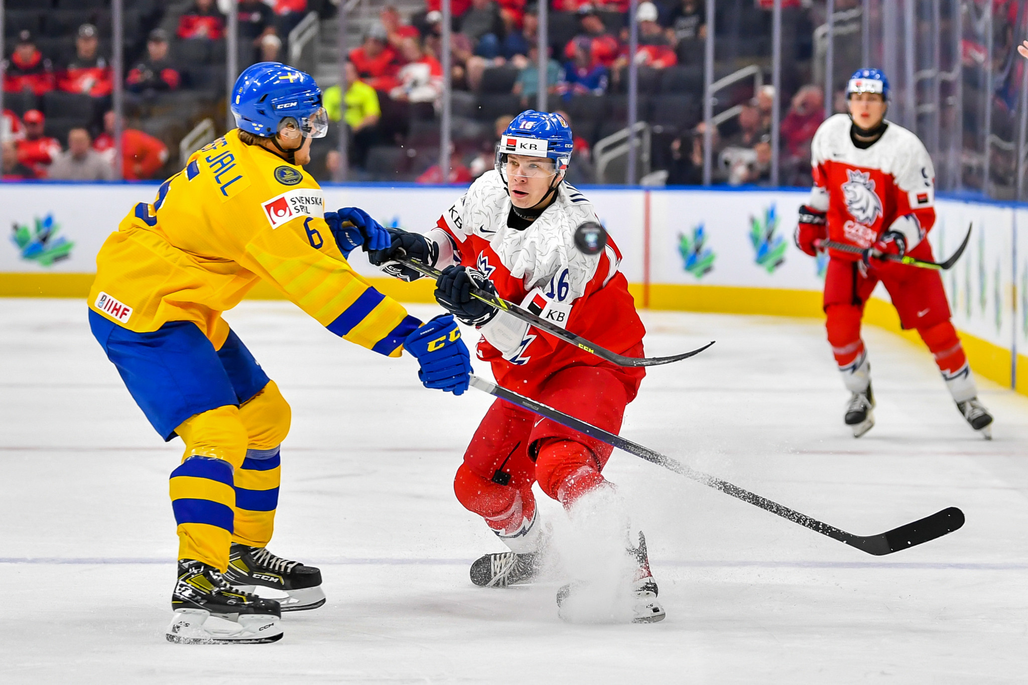 Attendances at the Men's World Junior Ice Hockey Championship were low ©Getty Images