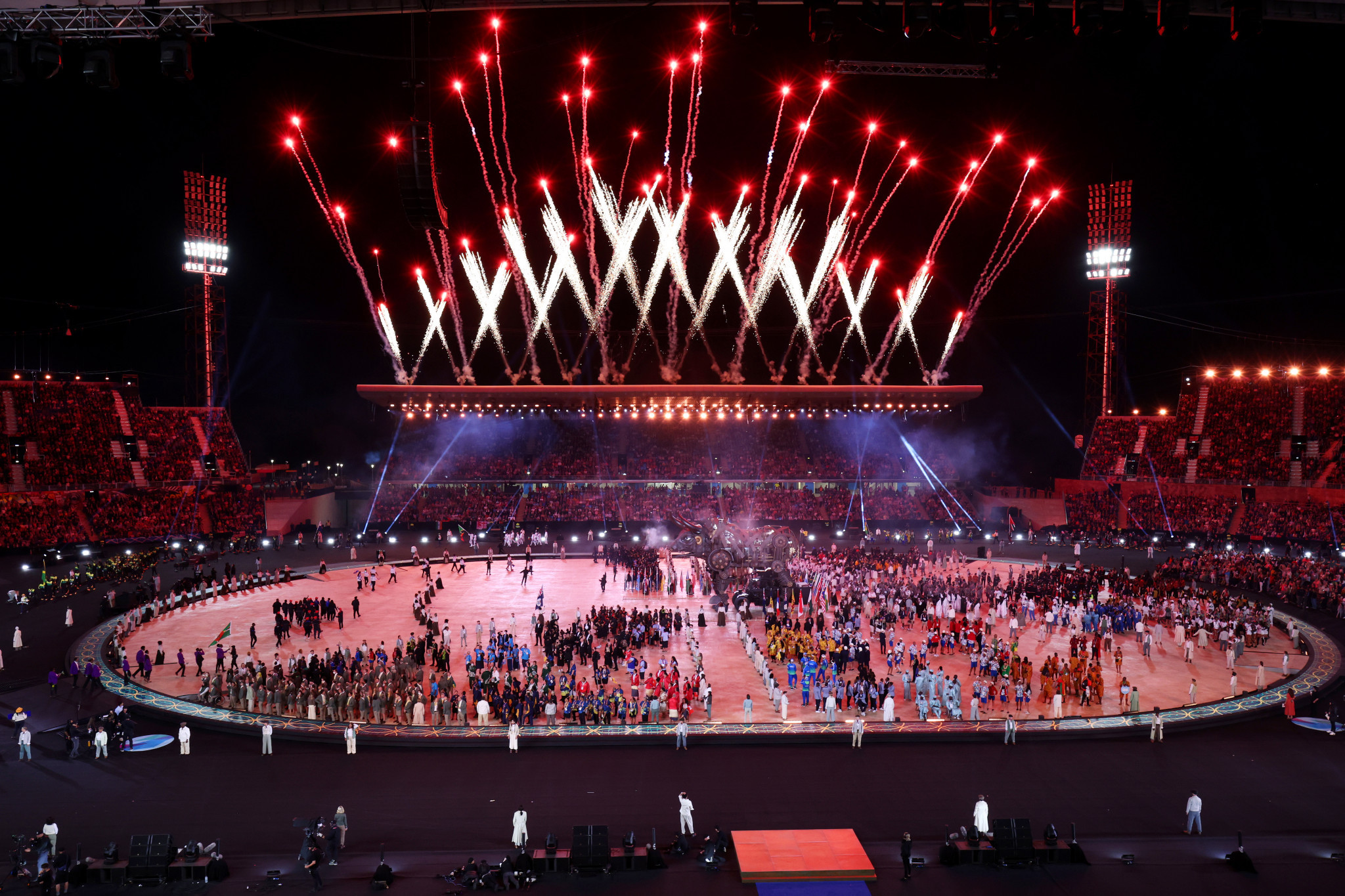 Mick Hogan praised the impact the Birmingham 2022 Opening Ceremony had on ticket sales for the multi-sport event ©Getty Images