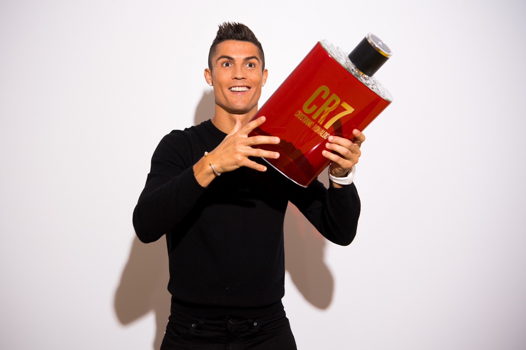 Football star Cristiano Ronaldo has many products with the registered CR7 logo ©Getty Images