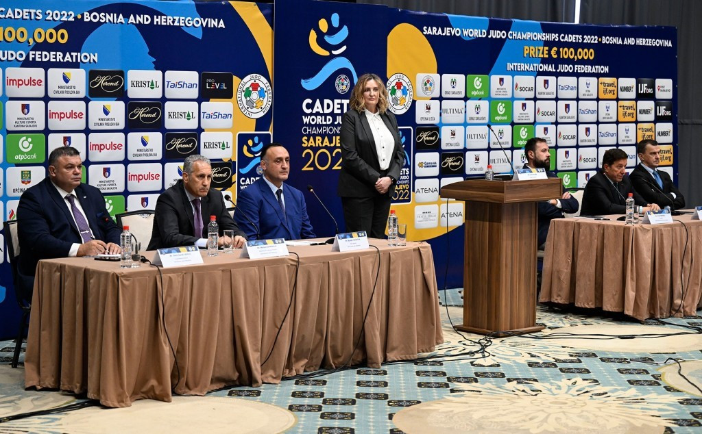Sixty countries entered for World Judo Cadets Championships in Sarajevo