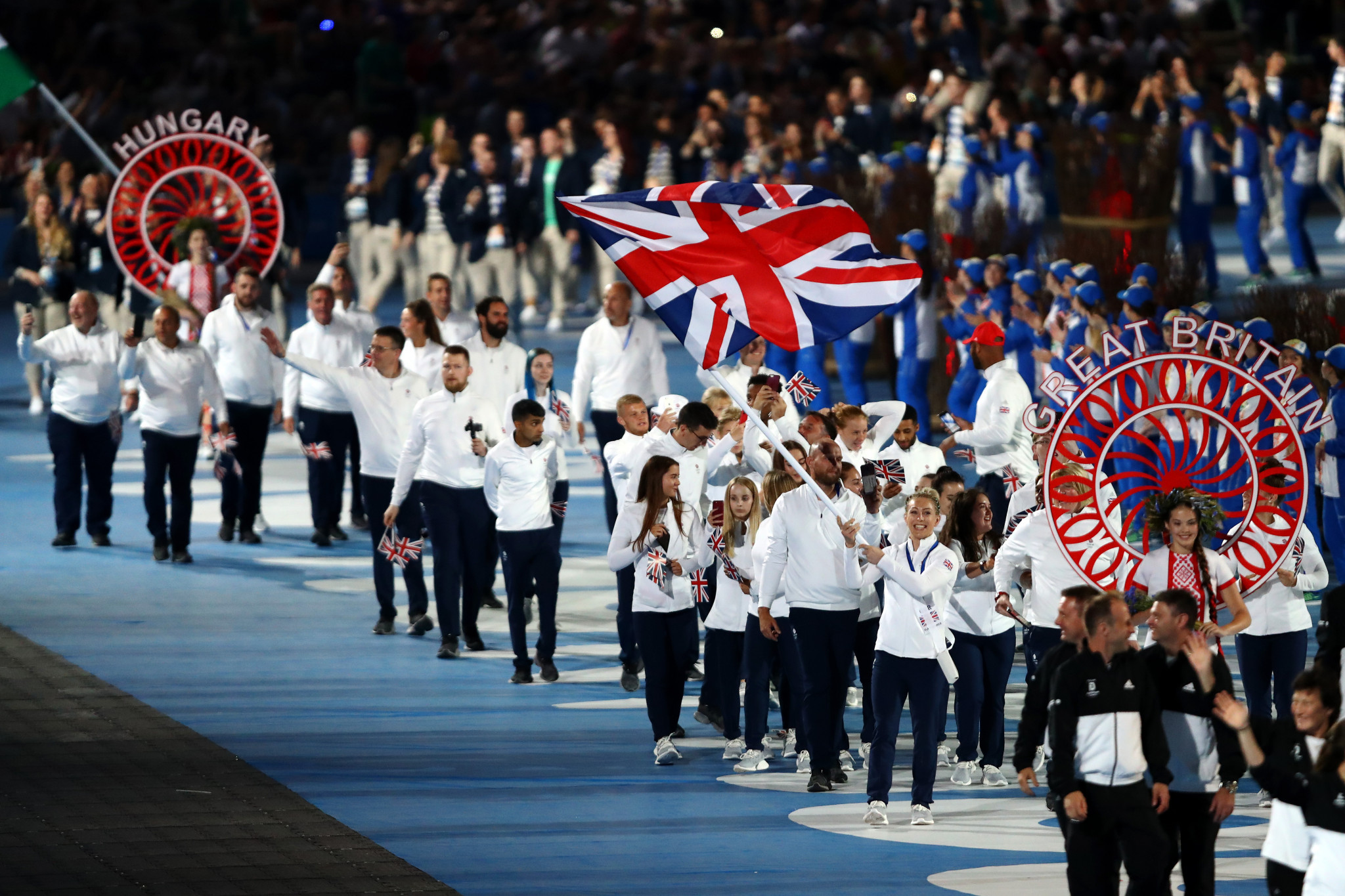 Britain sent a team of 101 to the last European Games in Minsk ©Getty Images 