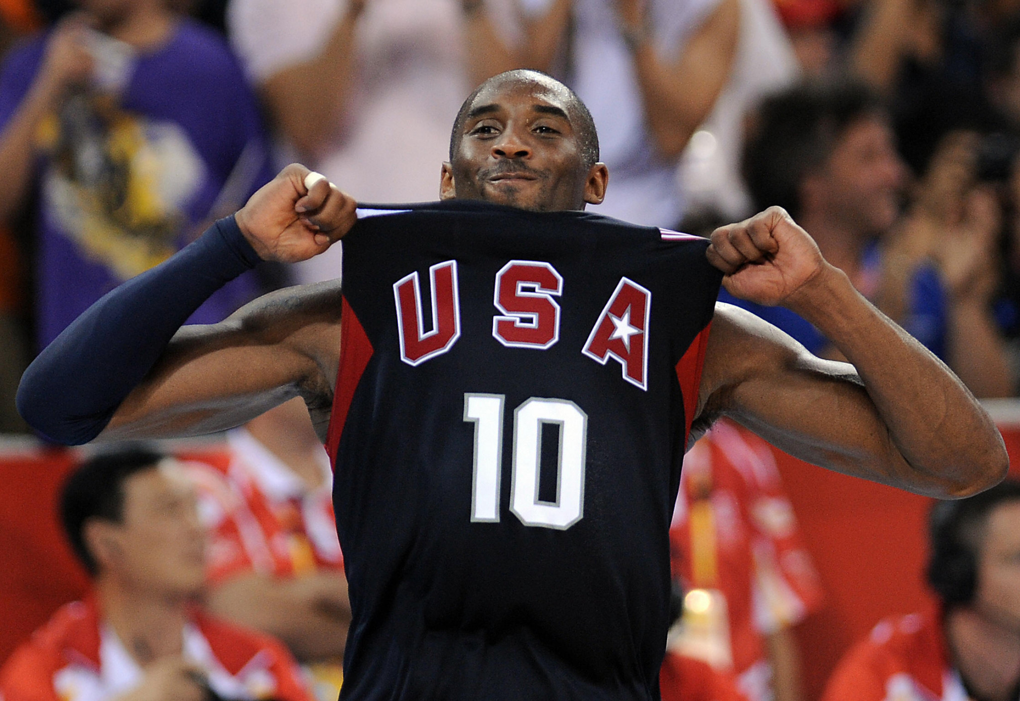 Kobe Bryant won Olympic gold medals with the United States men's basketball team at Beijing 2008 and London 2012 ©Getty Images