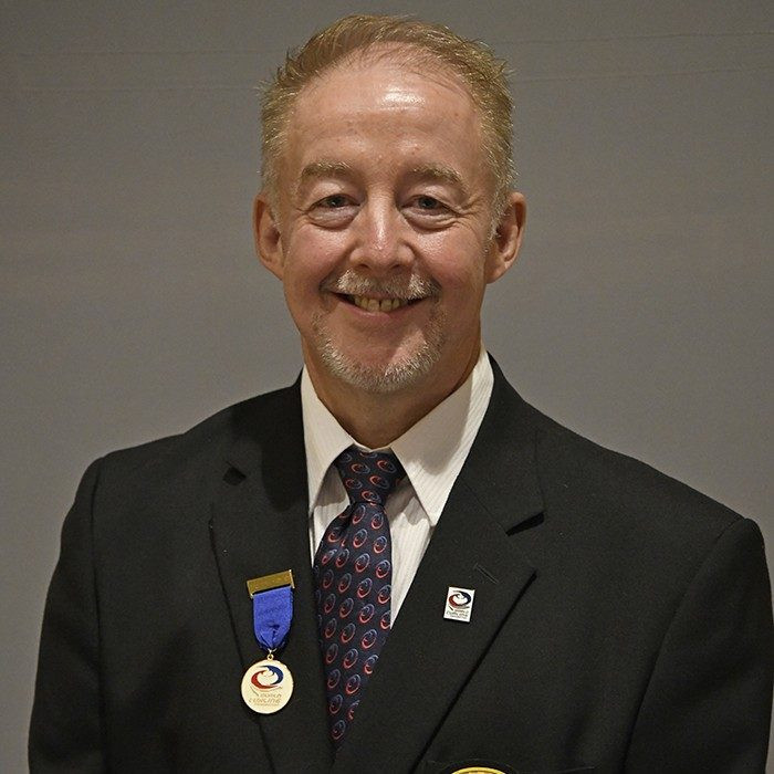 Graham Prouse is one of four candidates standing to be World Curling Federation President ©WCF
