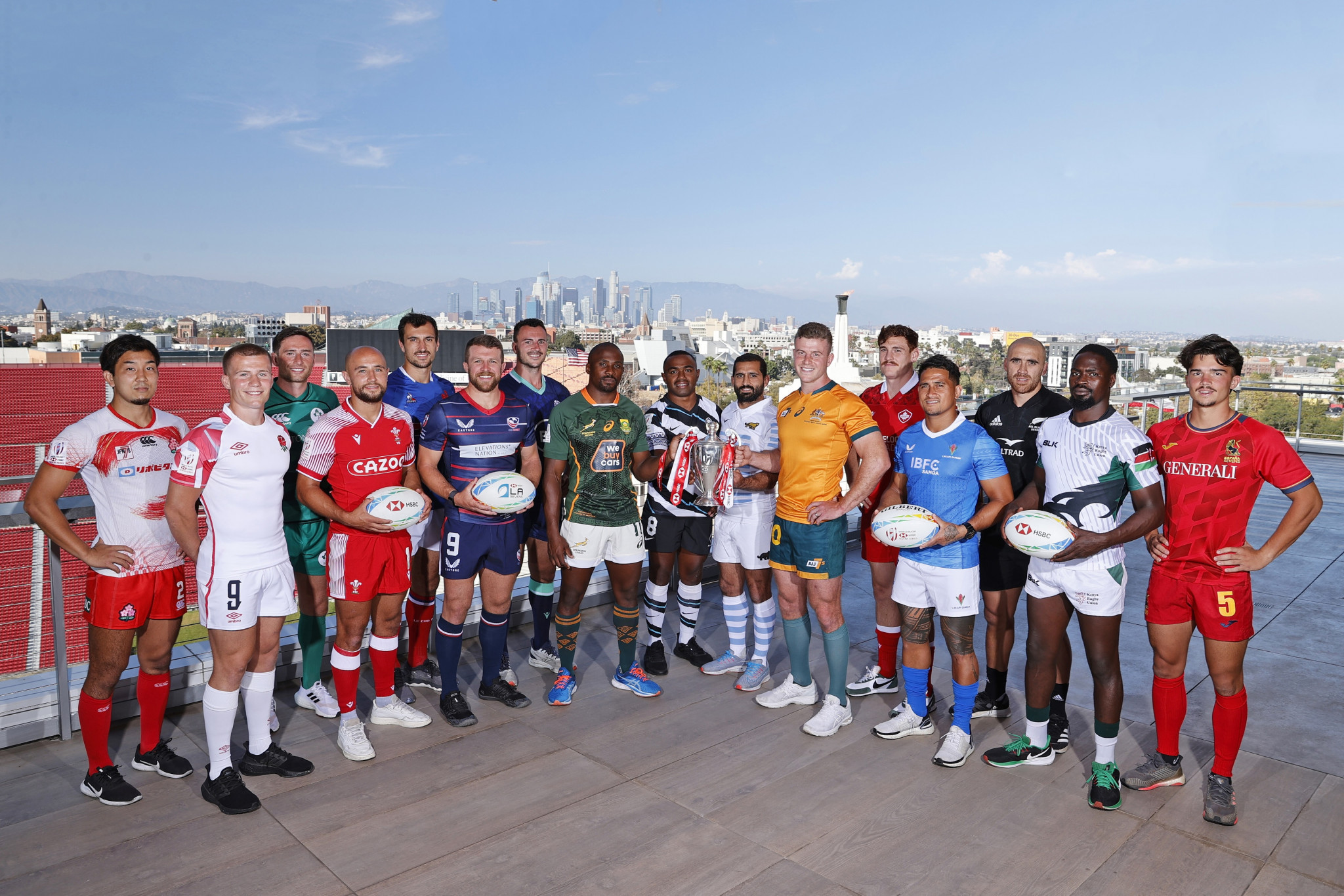 South Africa, Australia, Argentina and Fiji have a chance of winning this season's World Rugby Sevens Series crown ©World Rugby