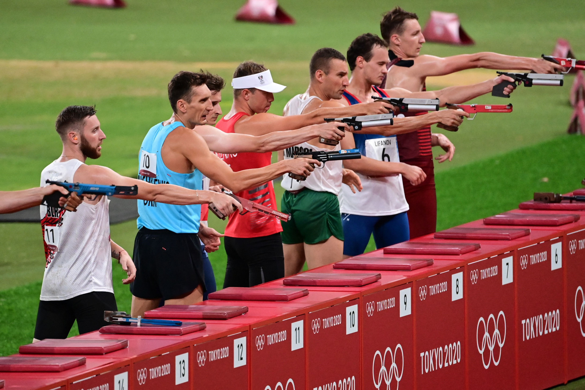 Laser-run - which is the last discipline in modern pentathlon - has been proposed as a standalone event for the Victoria 2026 Commonwealth Games ©Getty Images