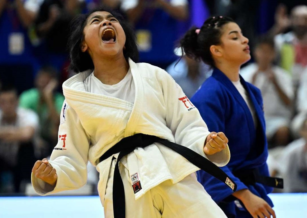 Chanambam claims historic gold for India at World Judo Cadets Championships