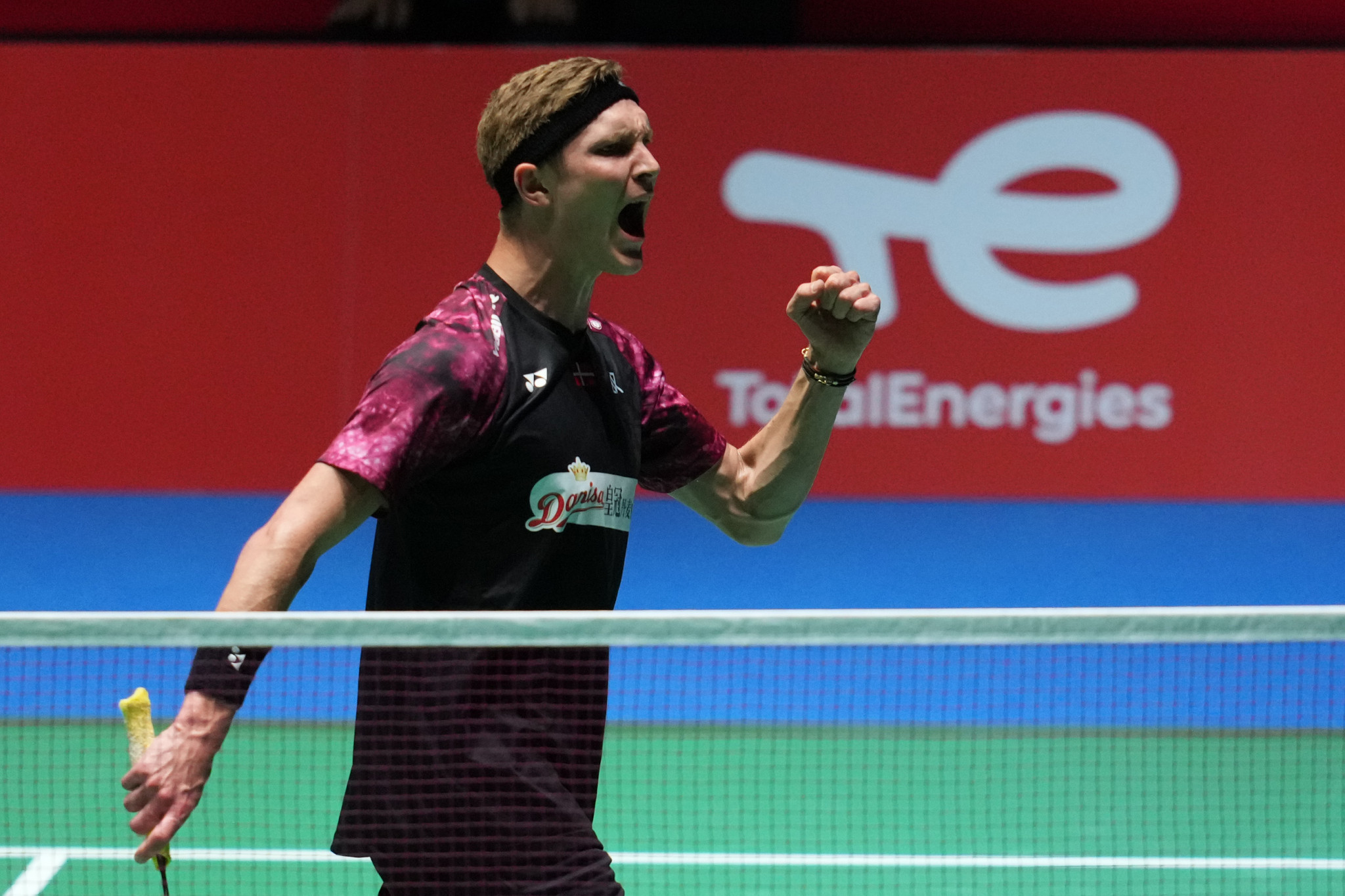 Viktor Axelsen is one win away from his second World Championships gold medal ©Getty Images