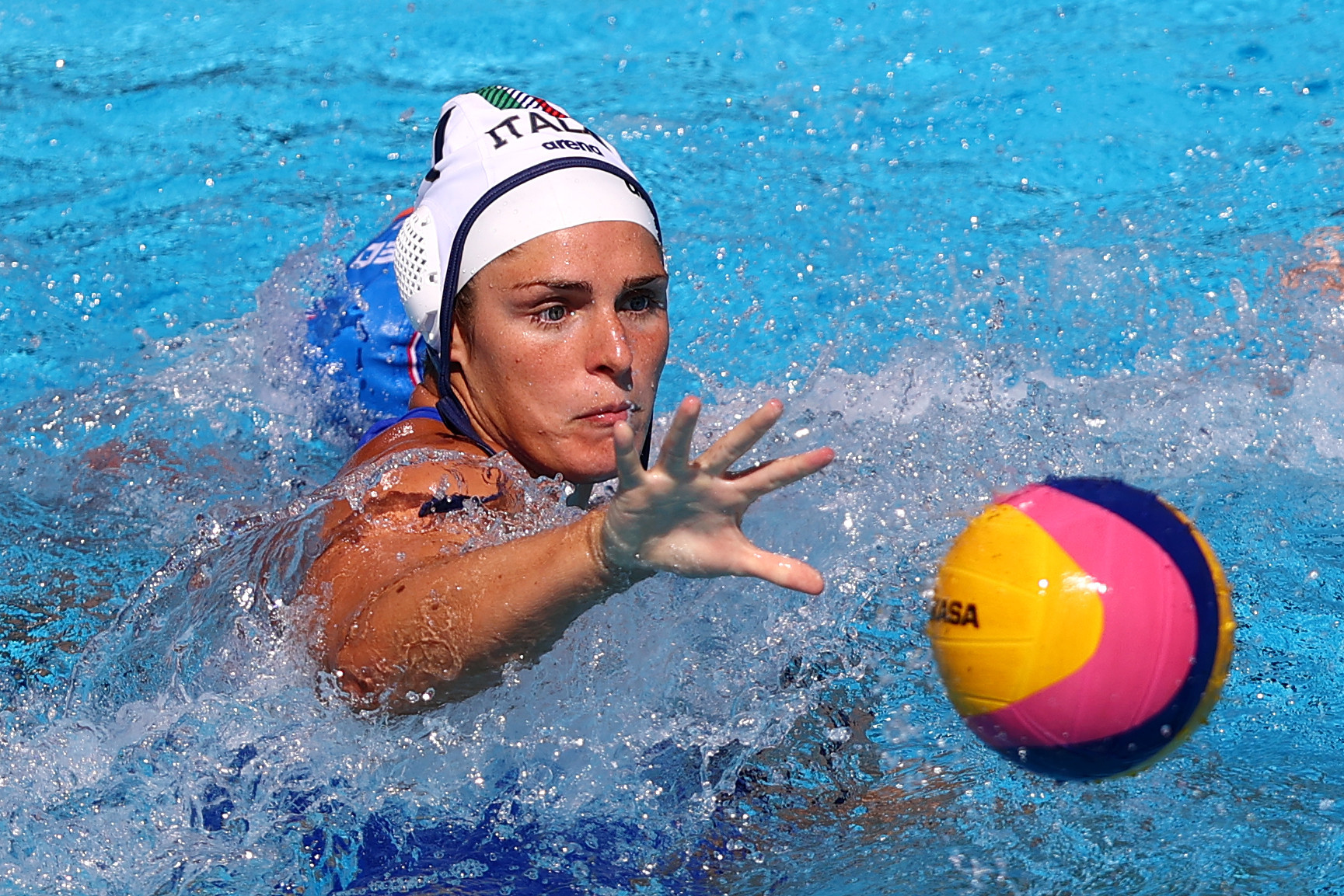 Italy recorded an inspired win over Spain today at the Women's European Water Polo Championship ©Getty Images