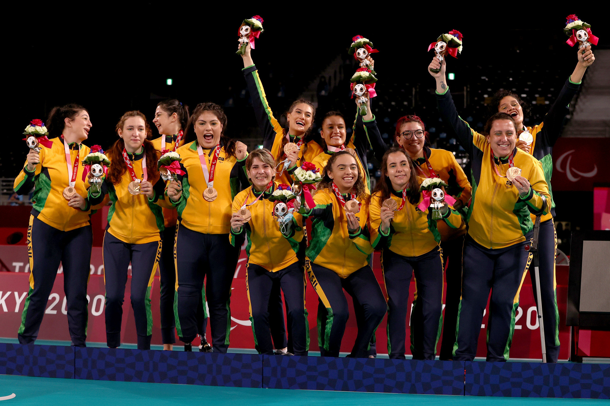 Brazil will look to break a threshold of 70 medals again at the Paralympics ©Getty Images