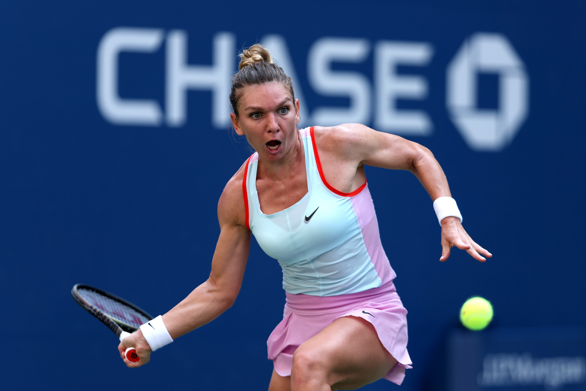 Simona Halep of Romania suffered a shock first round exit at the US Open ©Getty Images