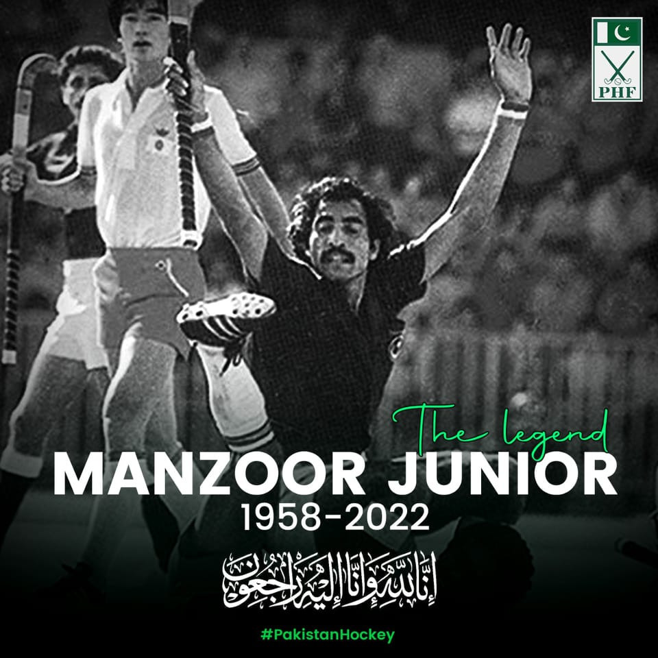 Manzoor Hussain Jr led Pakistan to Olympic hockey gold in 1984 ©Facebook/Pakistan Hockey Federation