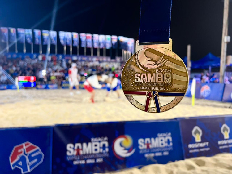 Eleven countries plus FIAS athletes won medals at the World Beach Sambo Championships  ©FIAS