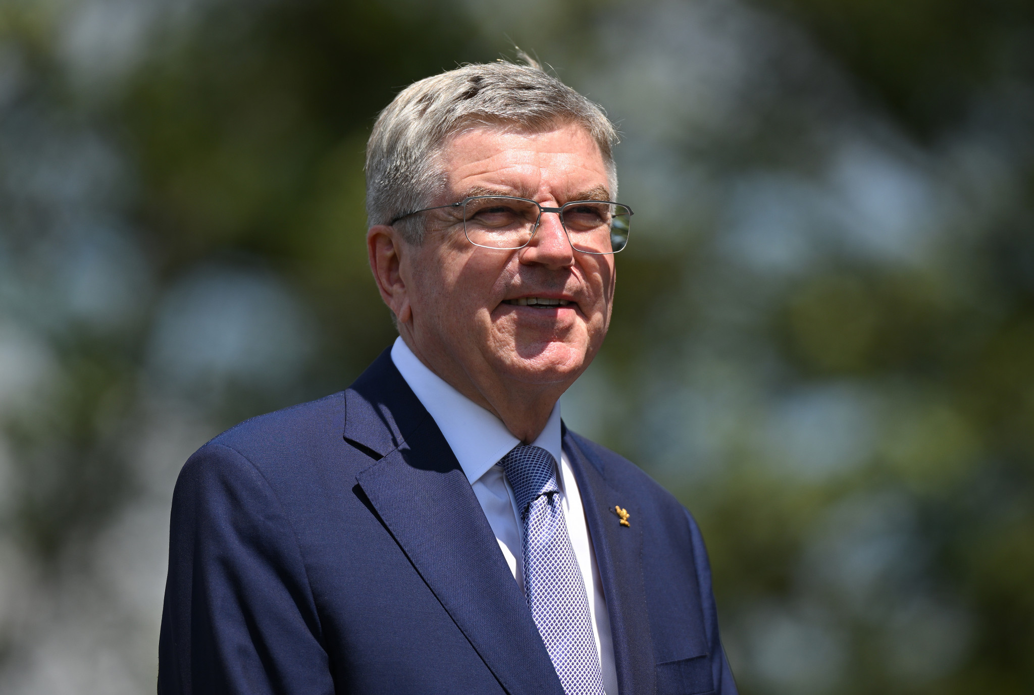 Thomas Bach thanked FITA for hosting Ukrainian athletes ©Getty Images