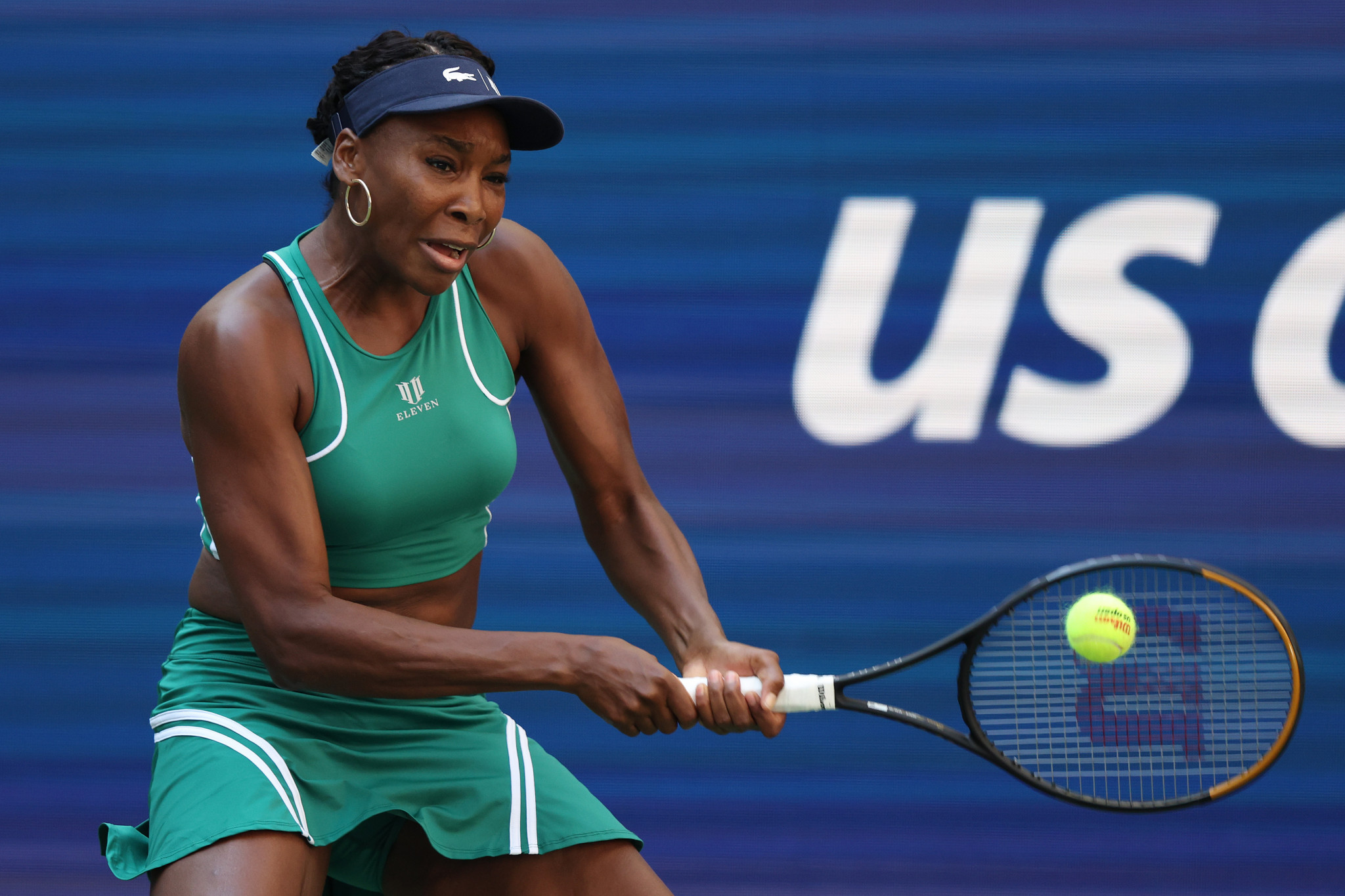 Venus Williams was non-committal on her future plans after a first-round defeat in the women's singles draw at the US Open ©Getty Images