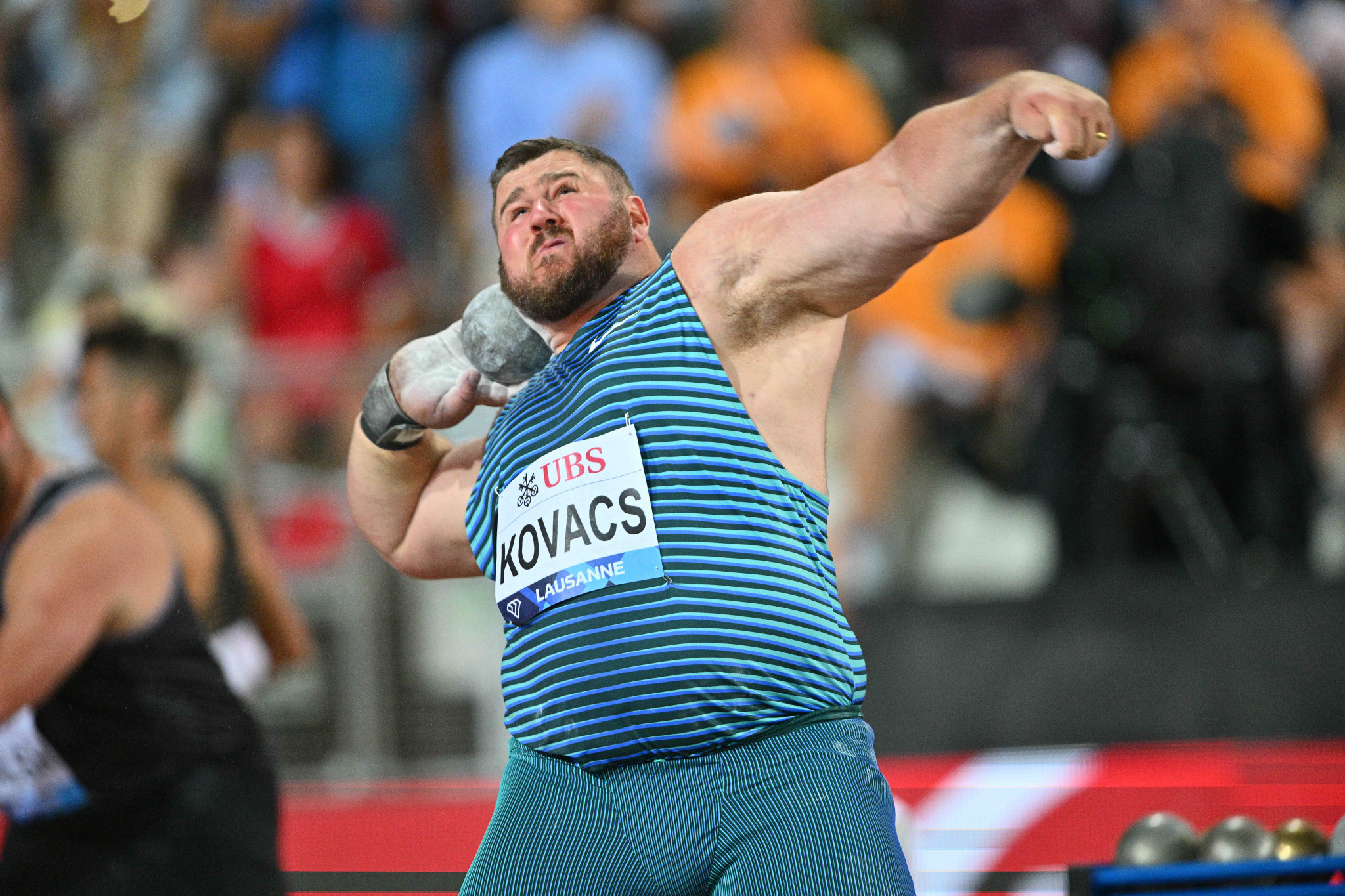 Two-time world champion Joe Kovacs of the United States will be the one to look out for in the men's shot put ©Getty Images
