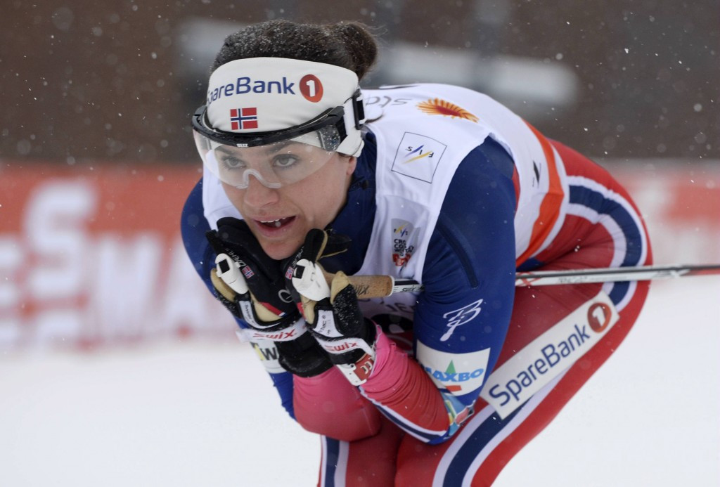 Norway's Heidi Weng remains the overall Ski Tour Canada leader despite an early elimination in the sprints