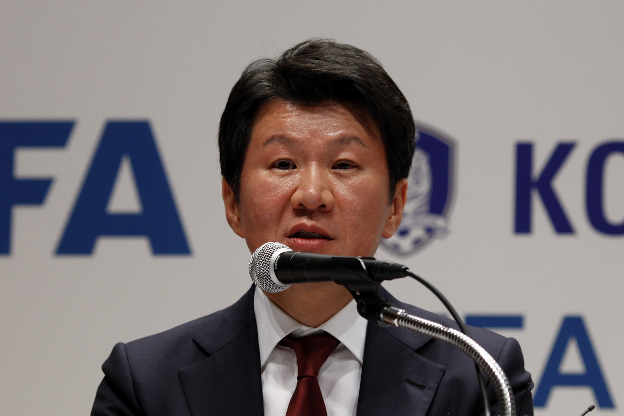 KFA President Chung Mong-gyu said he plans to meet with AFC Executive Committee members to discuss South Korea's bid ©Getty Images