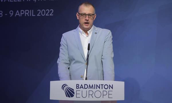 Peter Tarcala has resigned as the President of Badminton Europe  ©Badminton Europe
