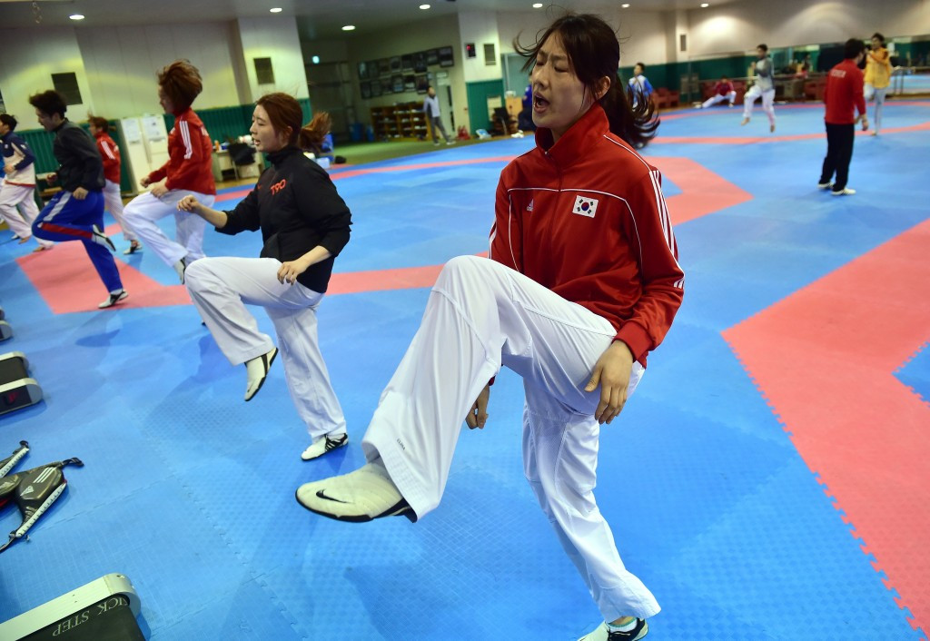 Taekwondo players will be permitted to wear different coloured trousers at the Rio 2016 Games ©Getty Images