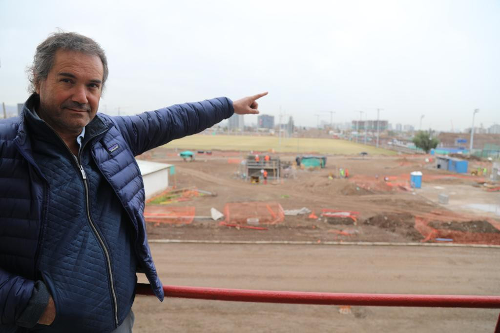 Panam Sports President Neven Ilic is expecting a "rush" to complete construction projects for Santiago 2023 ©Panam Sports