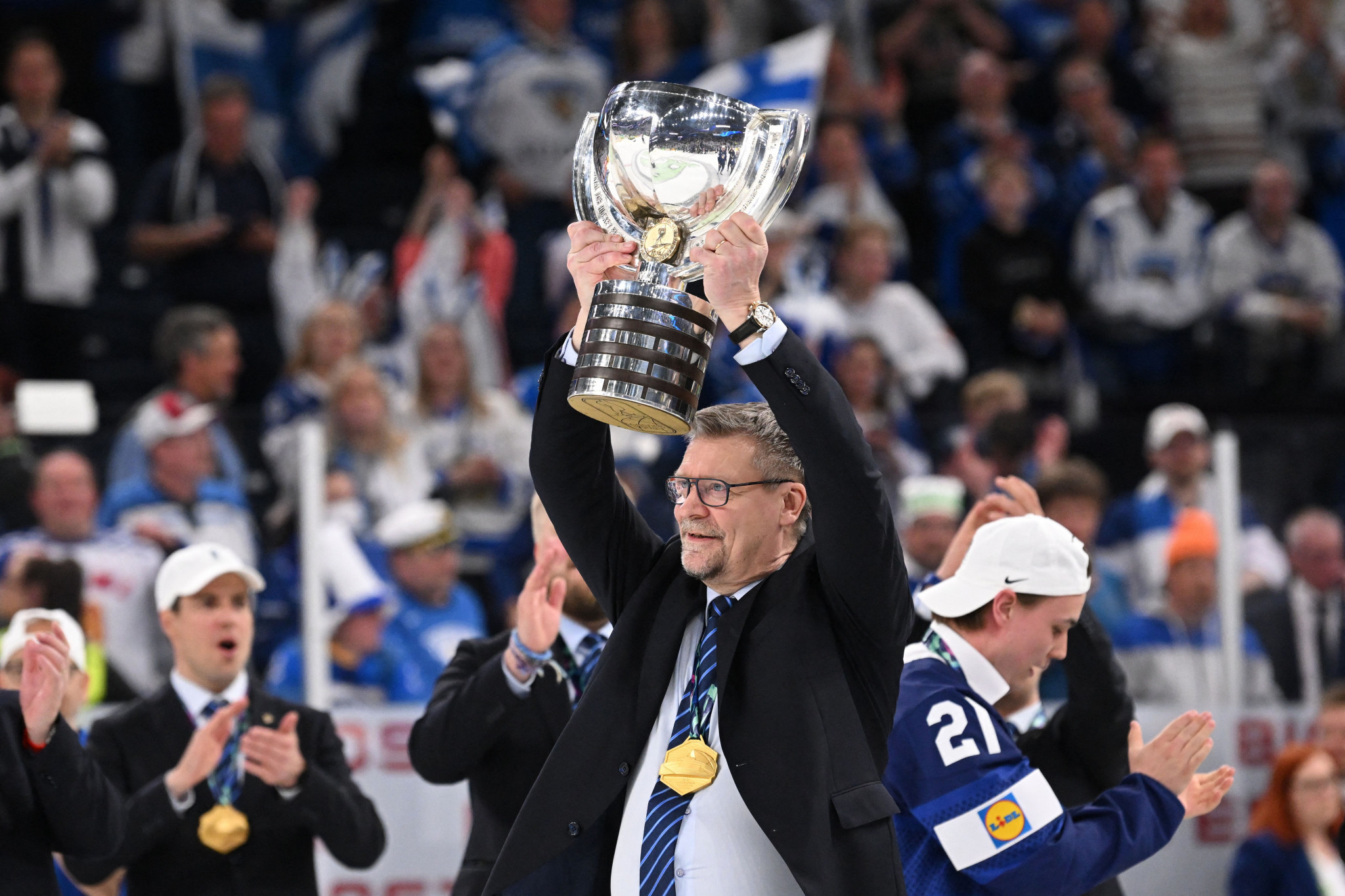 Jukka Jalonen has had his contract as head coach of Finland's men's ice hockey side extended until 2024 ©Getty Images