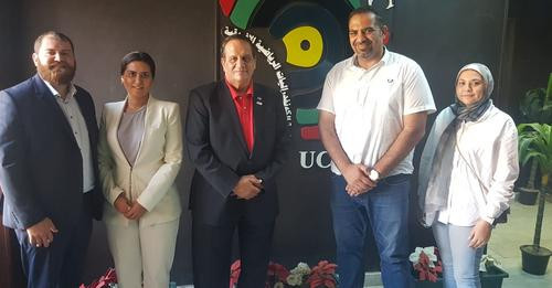 The Egyptian MMA Committee welcomed GAMMA officials in Cairo ©GAMMA