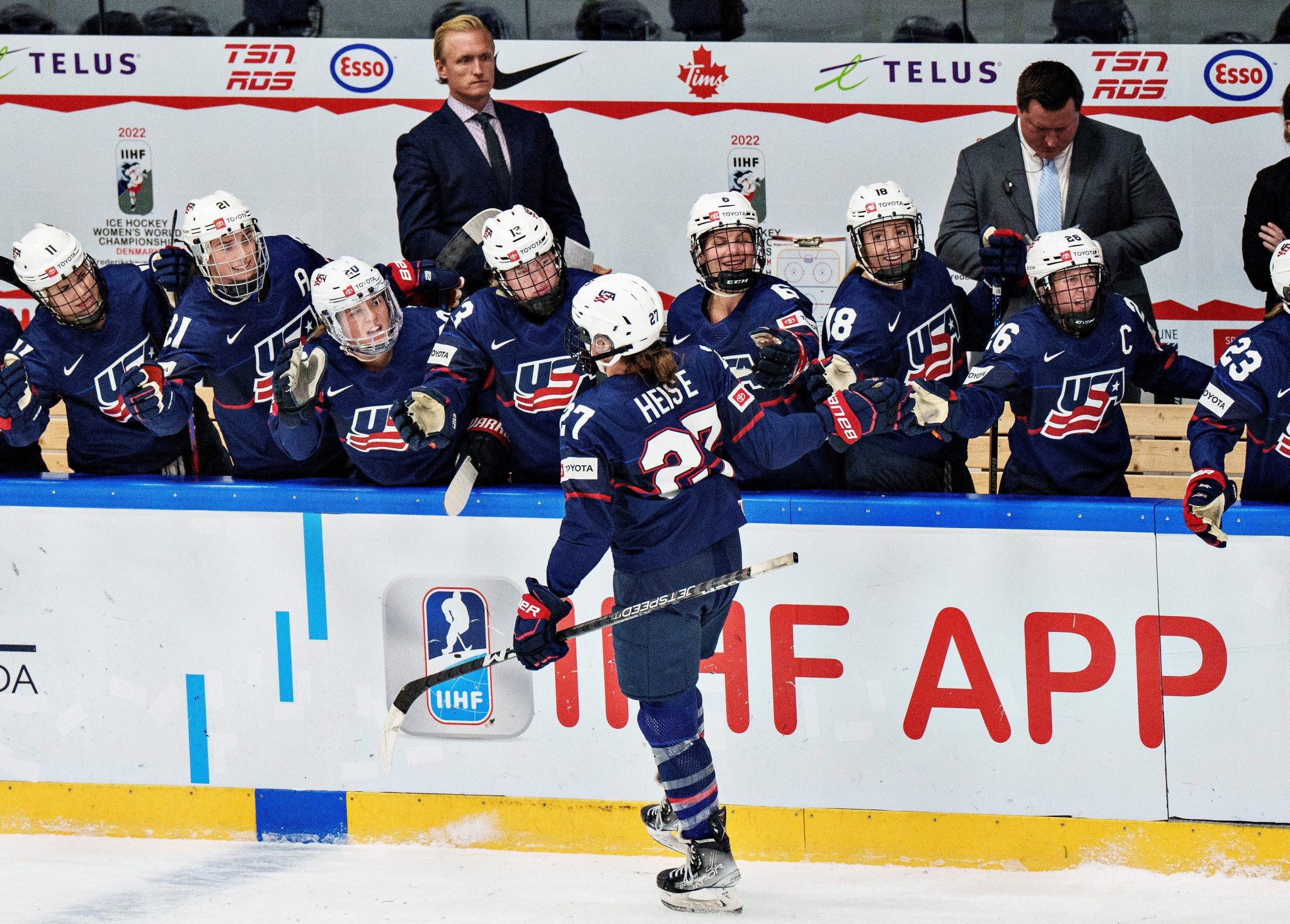 The United State beat the Czech Republic 10-1 ©Getty Images