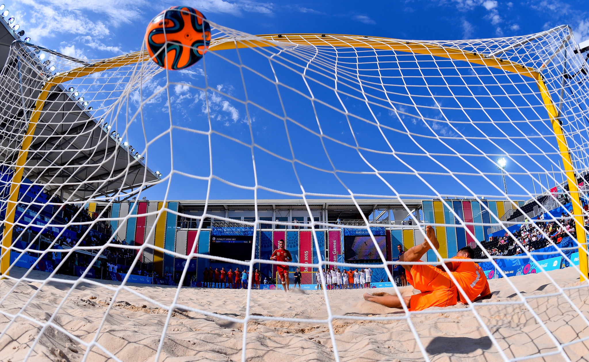 European beach soccer qualification for the World Beach Games concluded today ©Getty Images