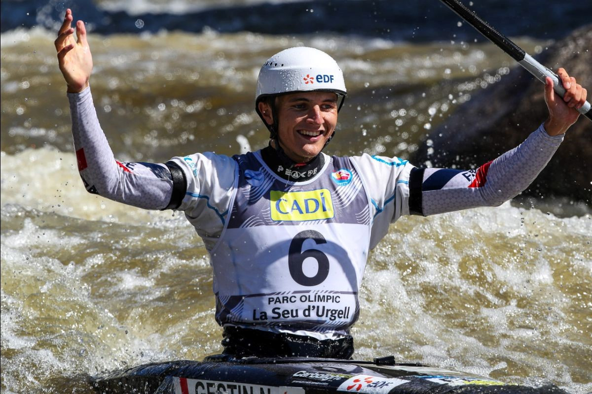 Nicolas Gestin won the overall men's C1 title as well as today's race ©ICF