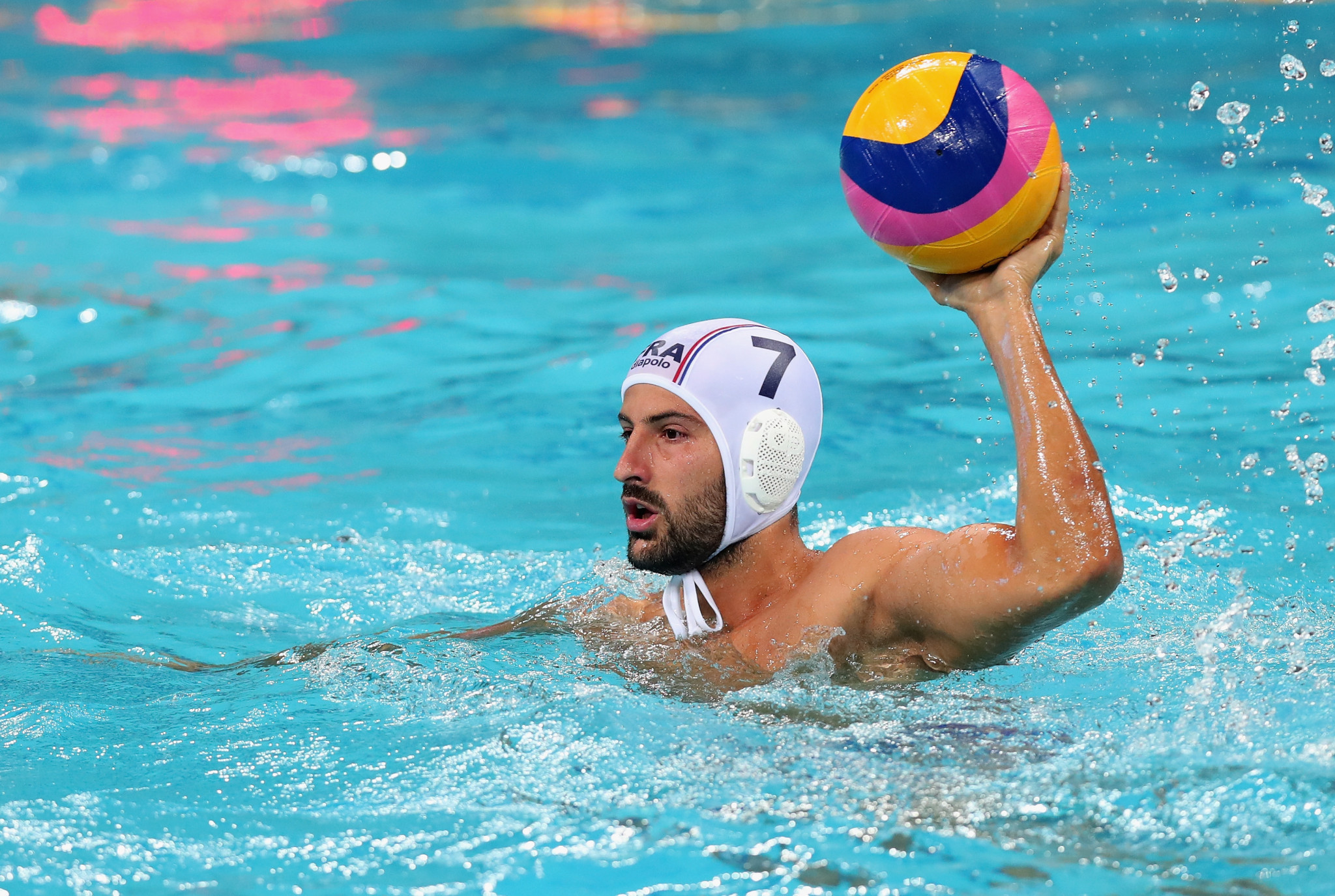 Ugo Crousillat scored four times to help France shock Serbia in the Men's European Water Polo Championship playoffs ©Getty Images