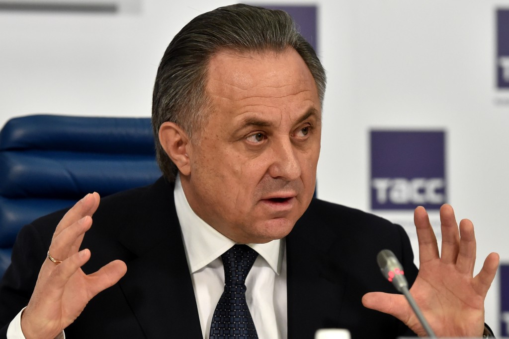 Russian Sports Minister Vitaly Mutko insists progress is being made to clean-up Russian sport ©Getty Images