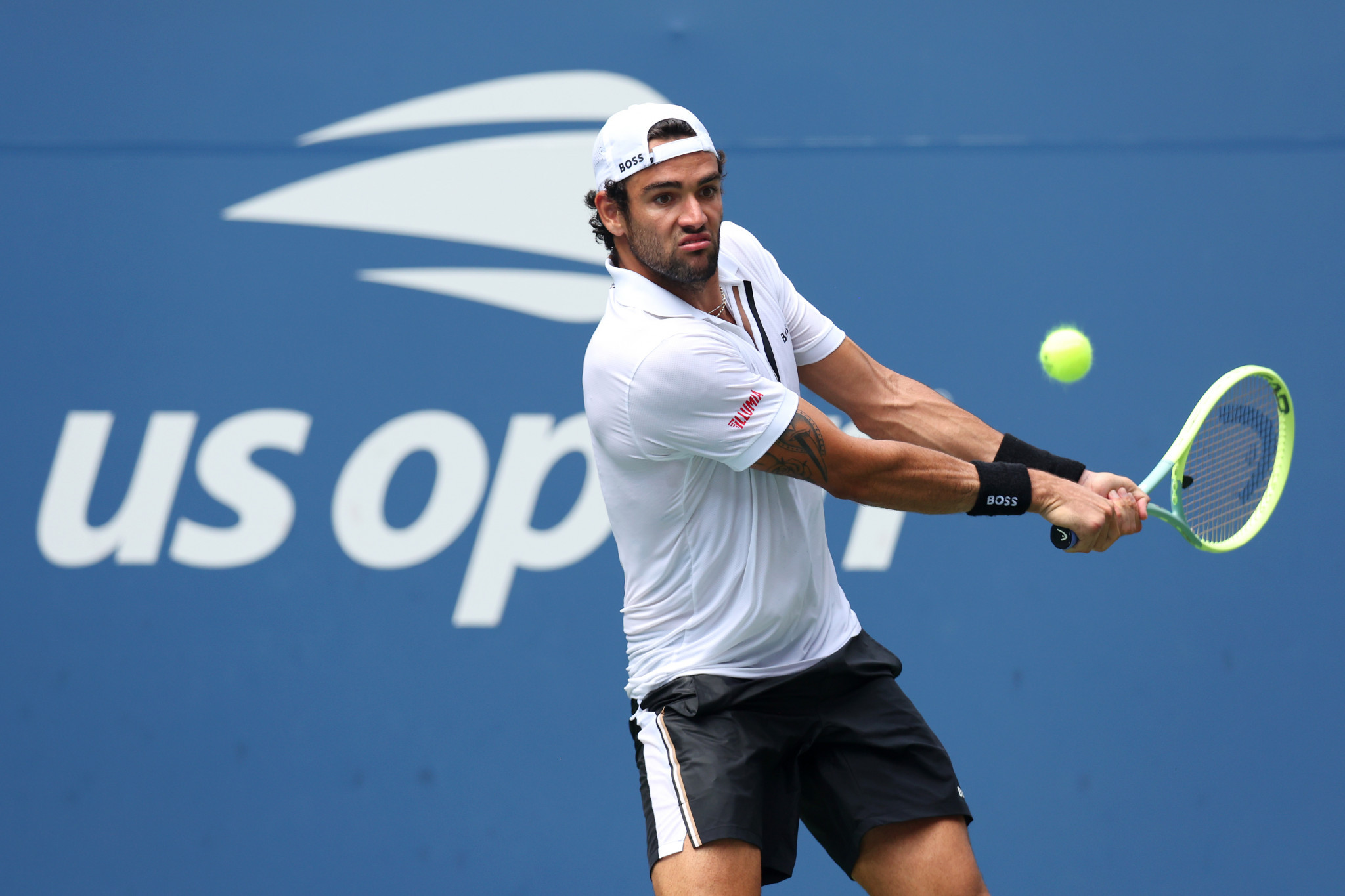Italy's Matteo Berrettini will play Ruud in the quarter-finals following a five-set win ©Getty Images