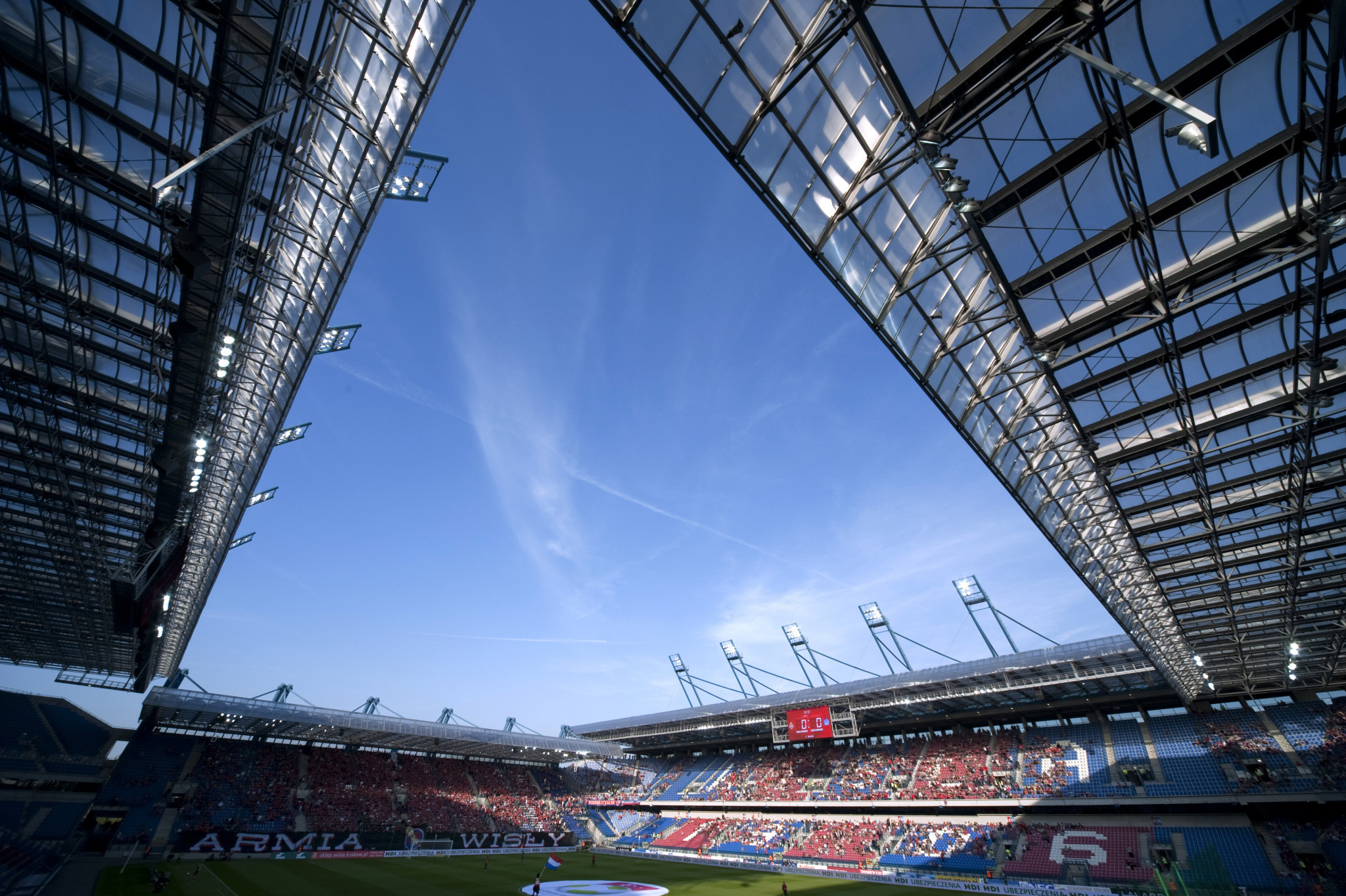 Wisła Kraków's stadium is still in limbo over redevelopment plans ©Getty Images