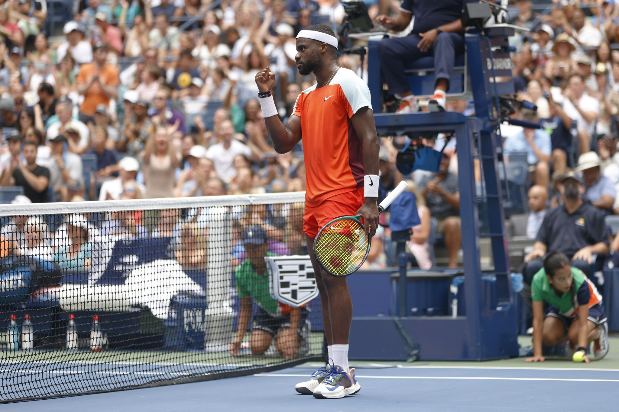 Labour Day celebrations for home crowd at US Open as Tiafoe stuns Nadal