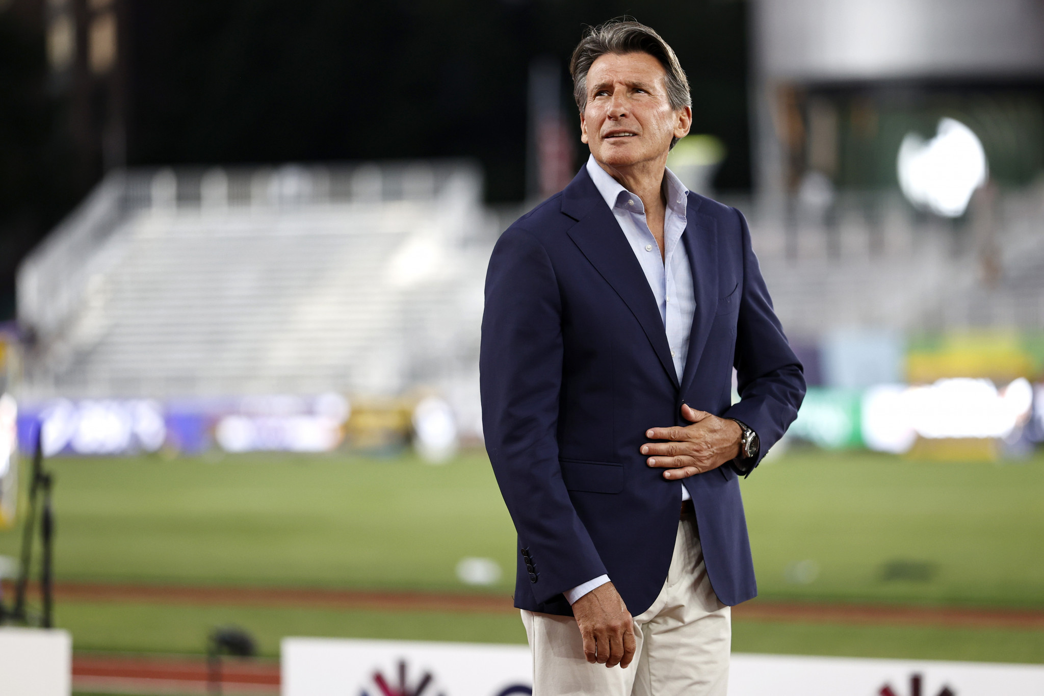 World Athletics President Sebastian Coe was "delighted to welcome Warner Bros. Discovery back" as broadcast partners ©Getty Images