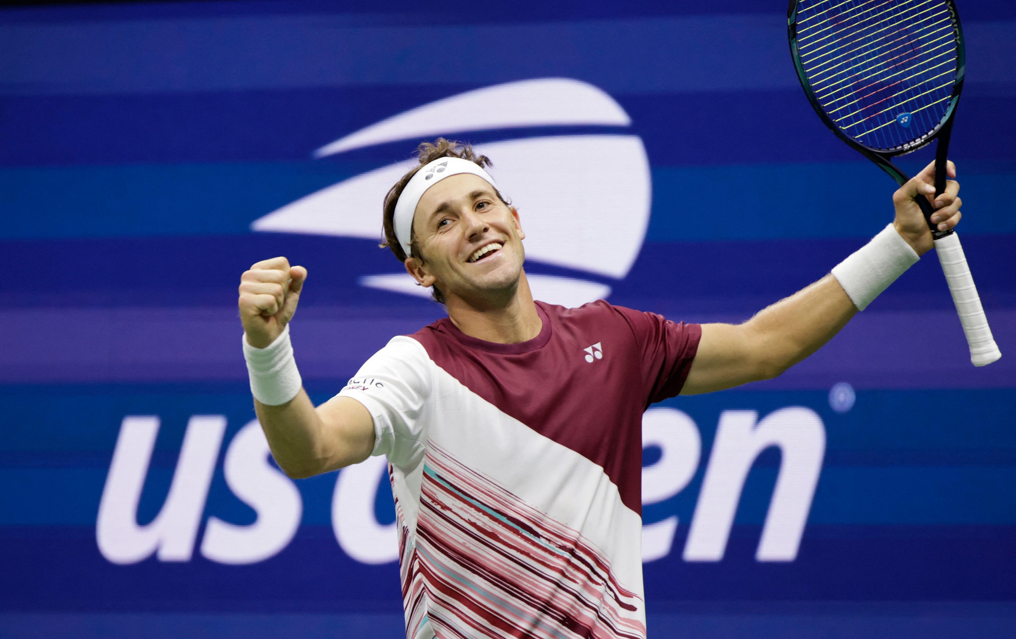 Ruud eyeing number one spot after crushing US Open quarter-final win over Berrettini