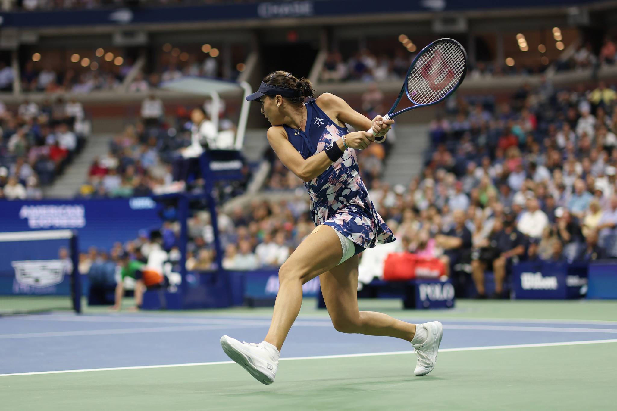 Tomljanovic fell at the quarter-final hurdle after an impressive US Open run that included a memorable victory over American great Serena Williams ©Getty Images