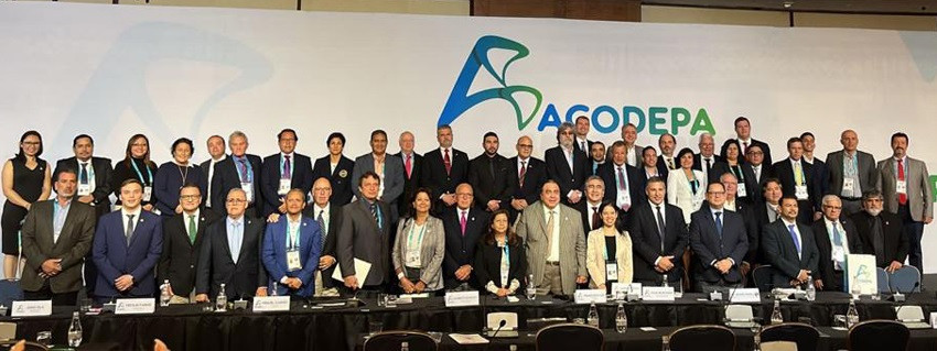 The Pan American Sambo Union gained recognition at the ACODEPA General Assembly ©UPASA