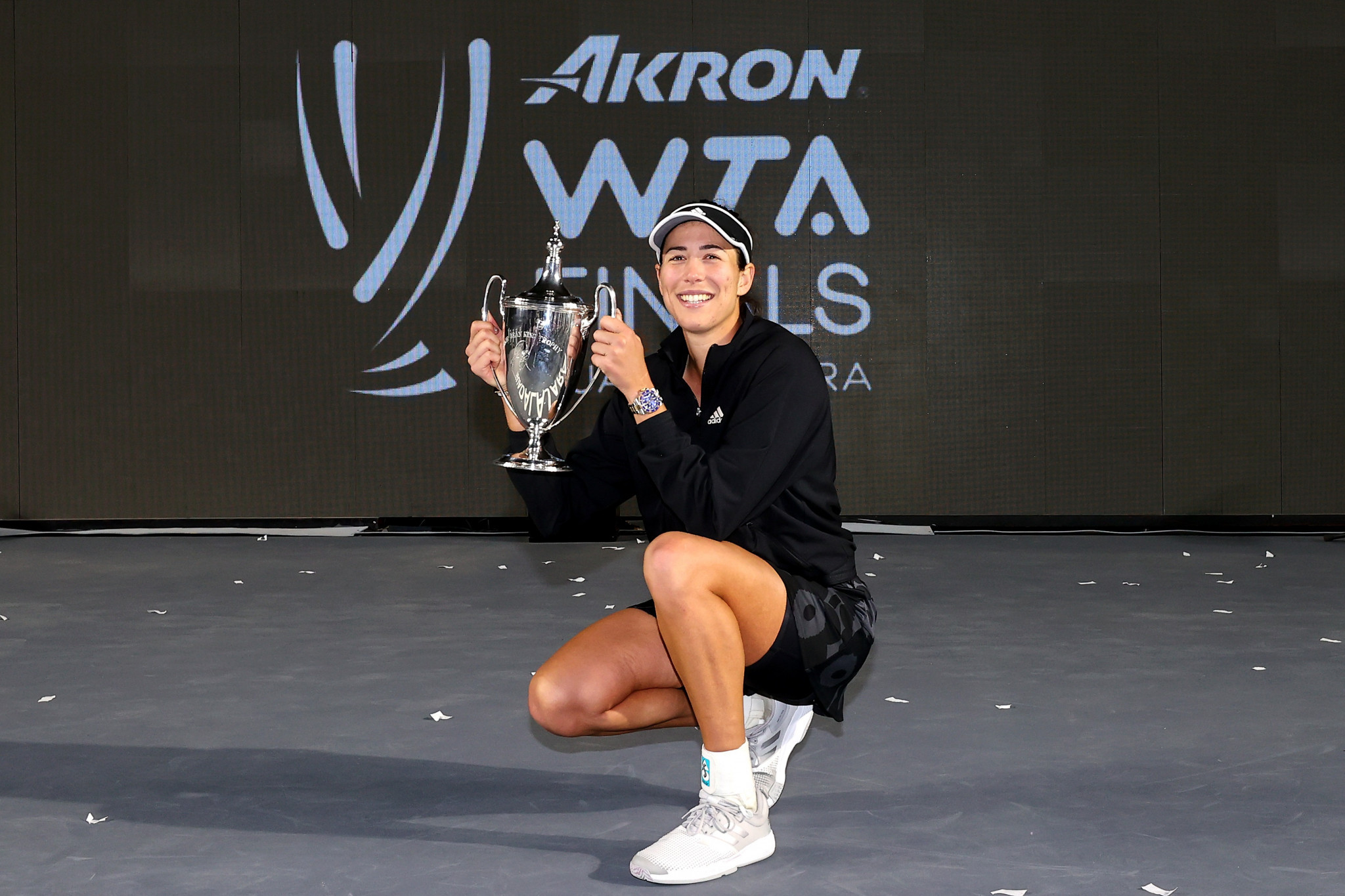 Spain's Garbiñe Muguruza is the reigning WTA Finals champion after winning in Guadalajara ©Getty Images