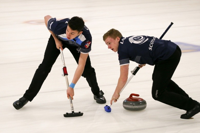 Scotland and US men out in front after double triumph at World Junior Curling Championships
