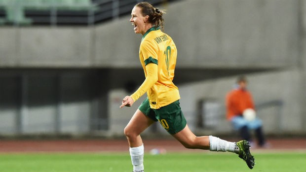 Australia finished top of the AFC Women's Olympic Qualifying Tournament as they drew 1-1 with China