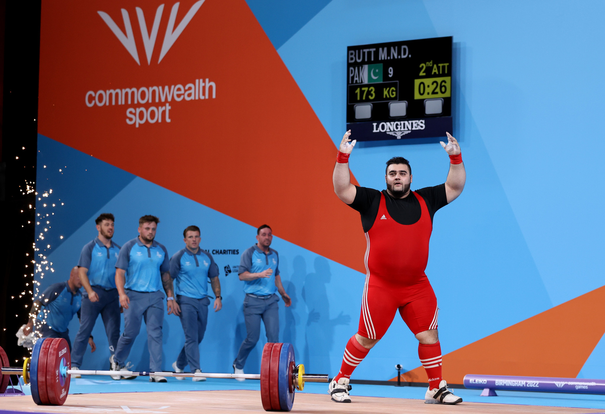 There is a danger that Nooh Butt's Birmingham 2022 gold medal could turn out to be the last major weightlifting title for Pakistan for some time ©Getty Images