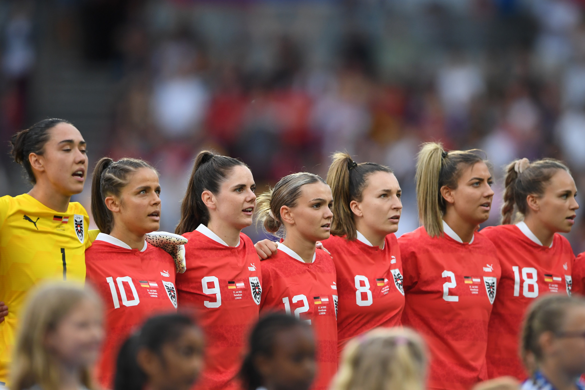 Austria are one of seven European teams contending to appear at a FIFA Women's World Cup for the first time ©Getty Images